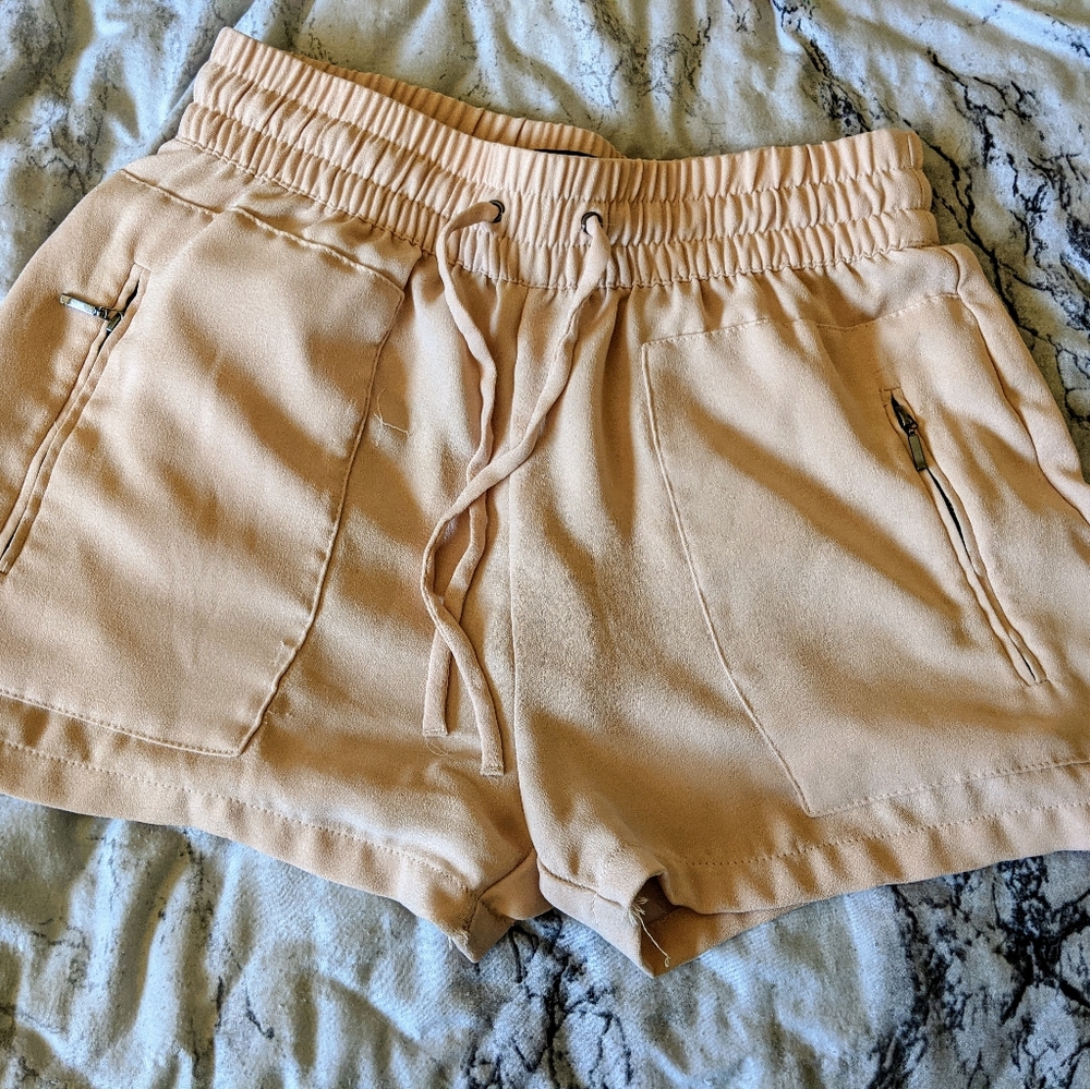 Peach Pink Shorts